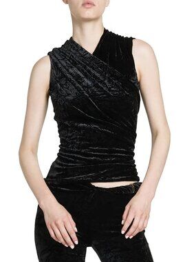 Versace  Crushed Velvet Top